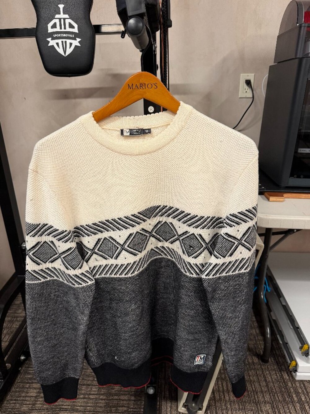 Z Zegna BMW M Motorsport Wool Jacquard Sweater Men’s M